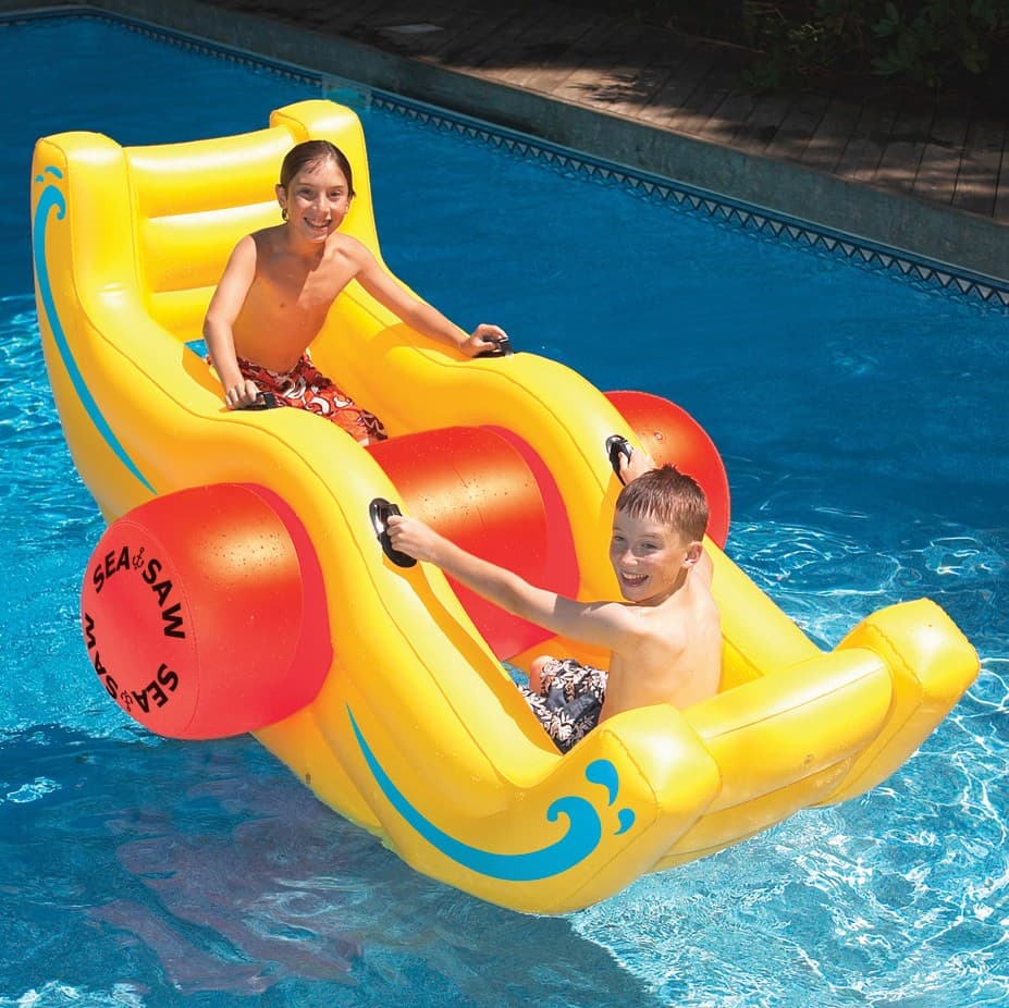 swimming pool accessories and toys