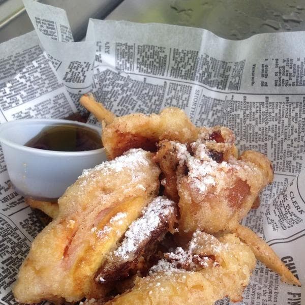 Deep Fried Breakfast on a Stick