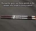 The Teacher Who Invented This Pencil Of Shame on Random Teachers You Wish You Had When You Were In School