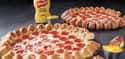 Pizza Hut Hot Dog Bites Pizza on Random Craziest Food Abominations
