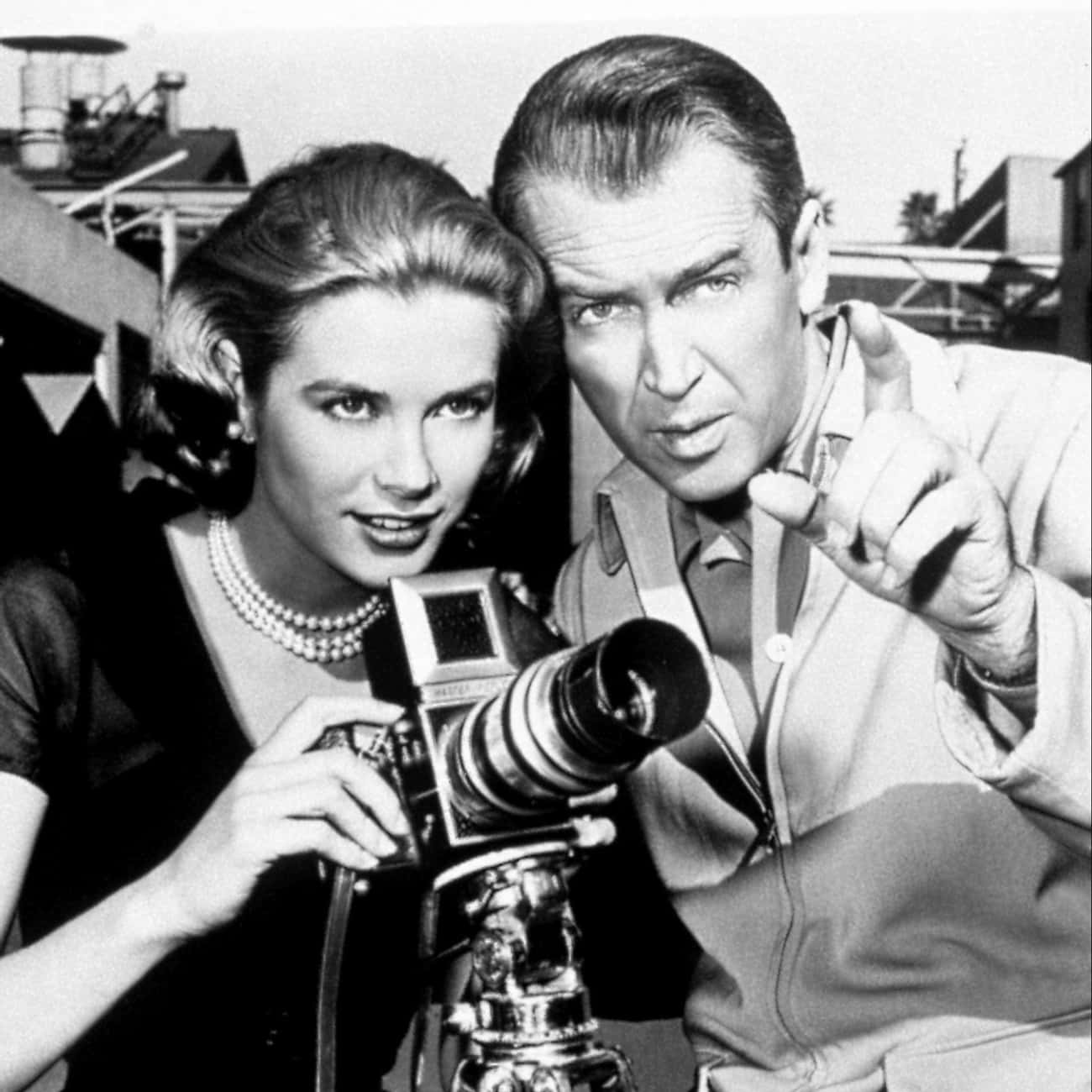 James Stewart And Grace Kelly