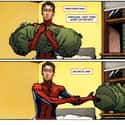 You're a Better Man Than Us, Mr. Parker on Random Funniest Spider-Man Quips in Comics