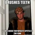 His Toothpaste Deposits on Random Things Everyone Who's Shared a Bathroom Will Understand