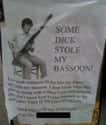 Hopefully They Find It Bassoon! on Random Funniest Missing Posters