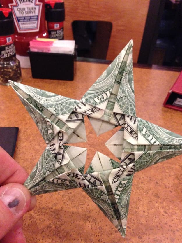 The Shining Star Tip is listed (or ranked) 4 on the list The Funniest and Most Creative Tips Ever Left