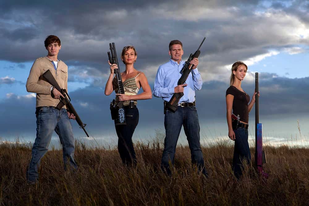 Families with Guns Photos Where Everyone Is Armed w/ a Gun