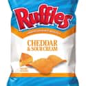 Ruffles on Random Best Potato Chip Brands