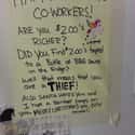 Sorry, Santa Hates You on Random Best Passive-Aggressive Notes at Work