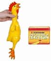 Inflatable Rubber Chicken Specifically for Emergencies on Random Most WTF Things You Can Buy on Amazon