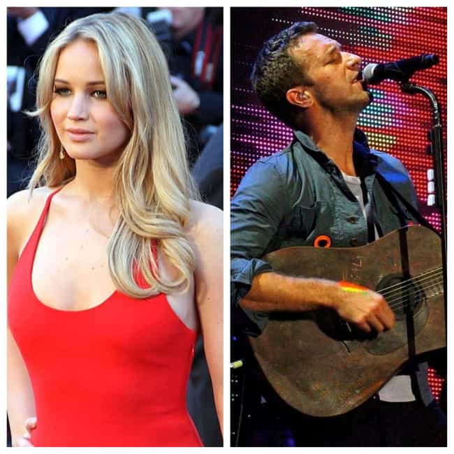 Jennifer Lawrence And Chris Martin