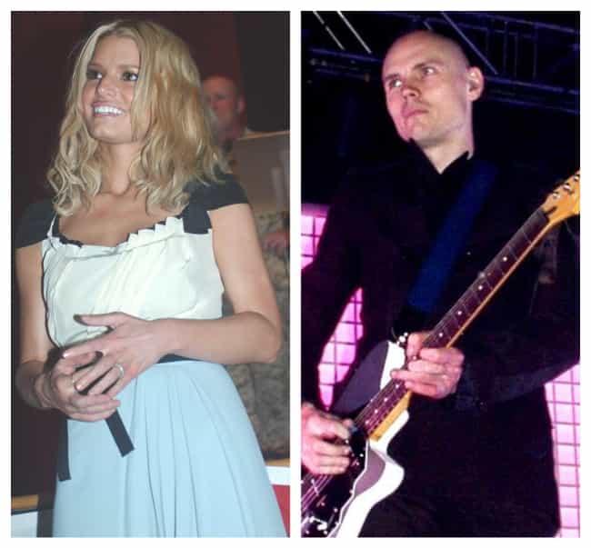 Billy Corgan And Jessica Simpson