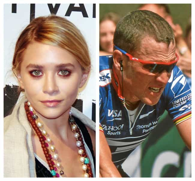 Ashley Olsen And Lance Armstrong