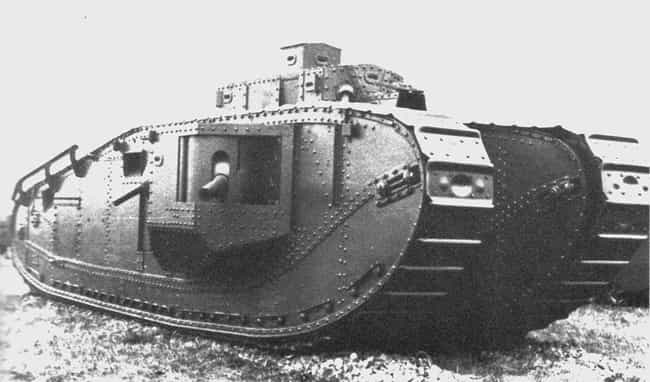 first tanks in battle
