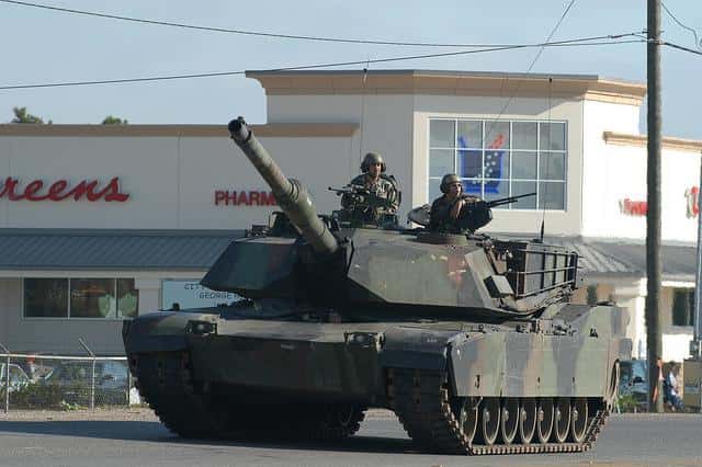 modern battle tank