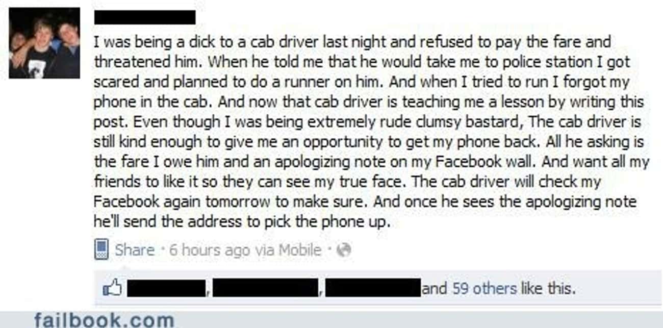 Don&#39;t Mess With Your Cab Driver