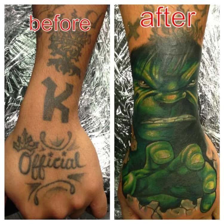 33 Tattoo Cover Ups Designs That Are Way Better Than The Original