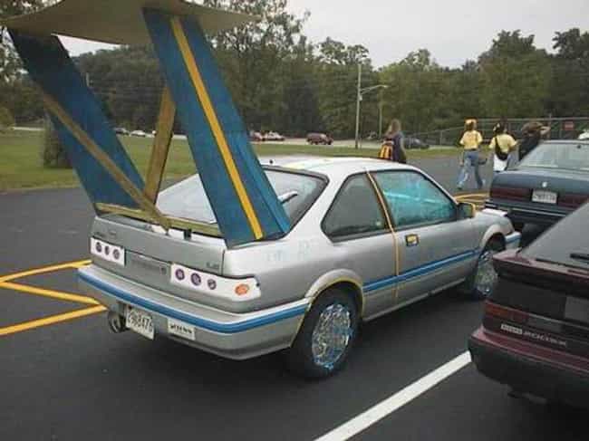 Wings on Front-Drive Cars