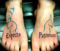 Expecto Patr-ouch-num! on Random Most Magical Harry Potter Tattoos