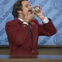 Ron Burgundy's Scotch on Random Best Signature Drinks of Famous Characters
