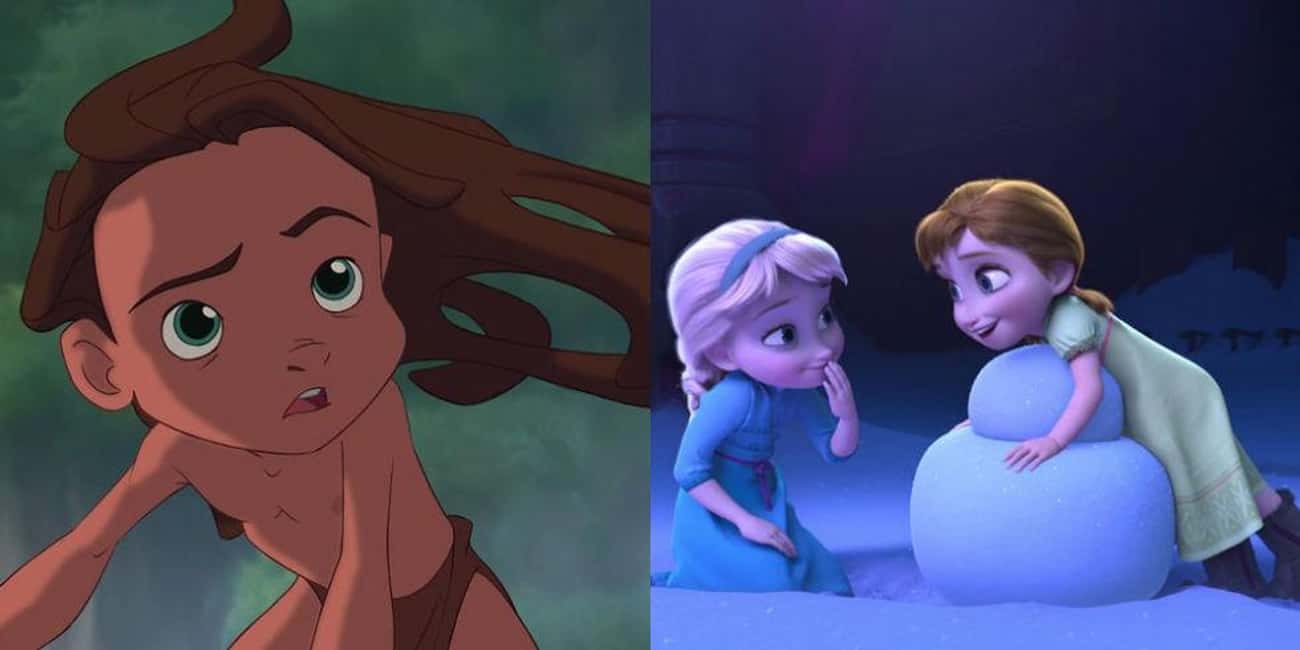 Tarzan Is Elsa And Anna's Little Brother