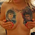 At Least You Know Which Boob is the Evil One on Random Star Trek Tattoos That Go Beyond the Final Frontier