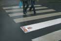 This Pearly White Crosswalk, Courtesy Of Mr. Clean on Random Awesome Outdoor Advertisements