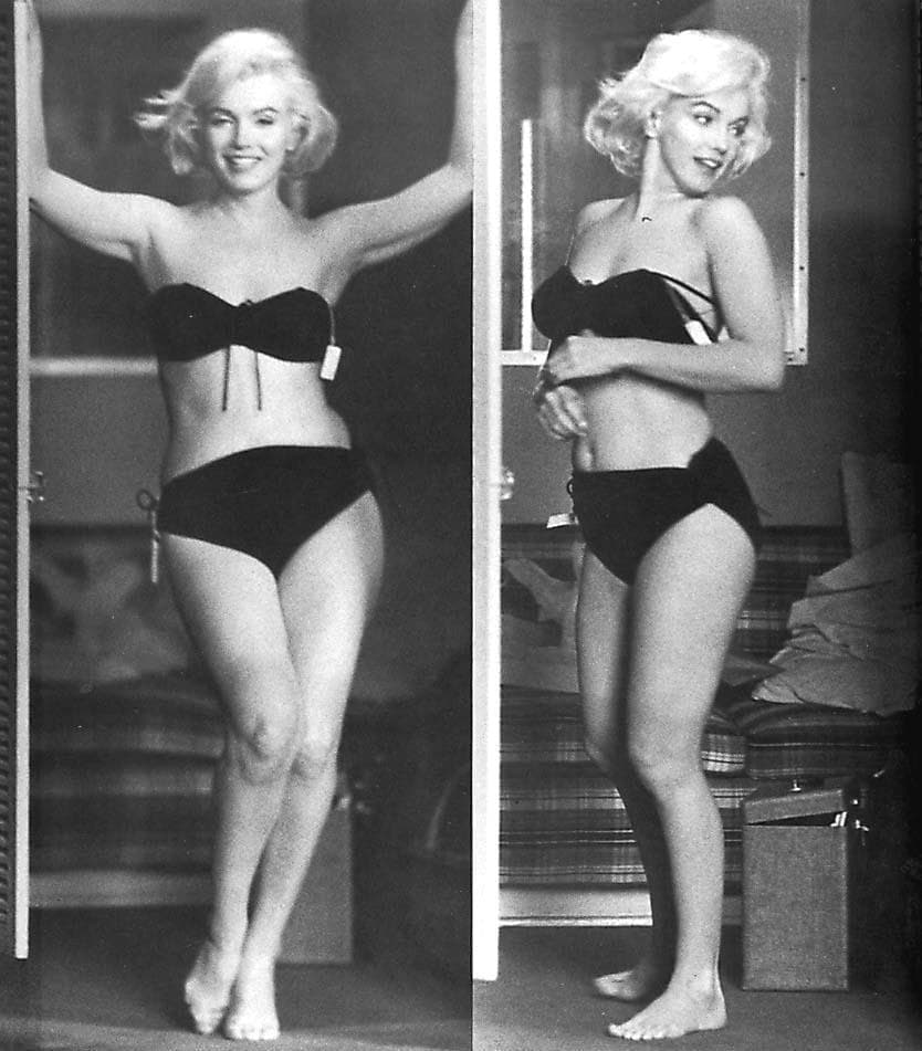 marilyn monroe bikinis