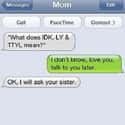 This Mom Is Just Looking for a Little Advice on Text Lingo on Random Texts From People Going Through a Mid-Life Crisis