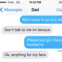 This Dad's Garage Band Fame Is Going to His Head on Random Texts From People Going Through a Mid-Life Crisis