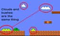 The Clouds and Bushes Are Recycled on Random Things You Never Knew About Super Mario Bros.