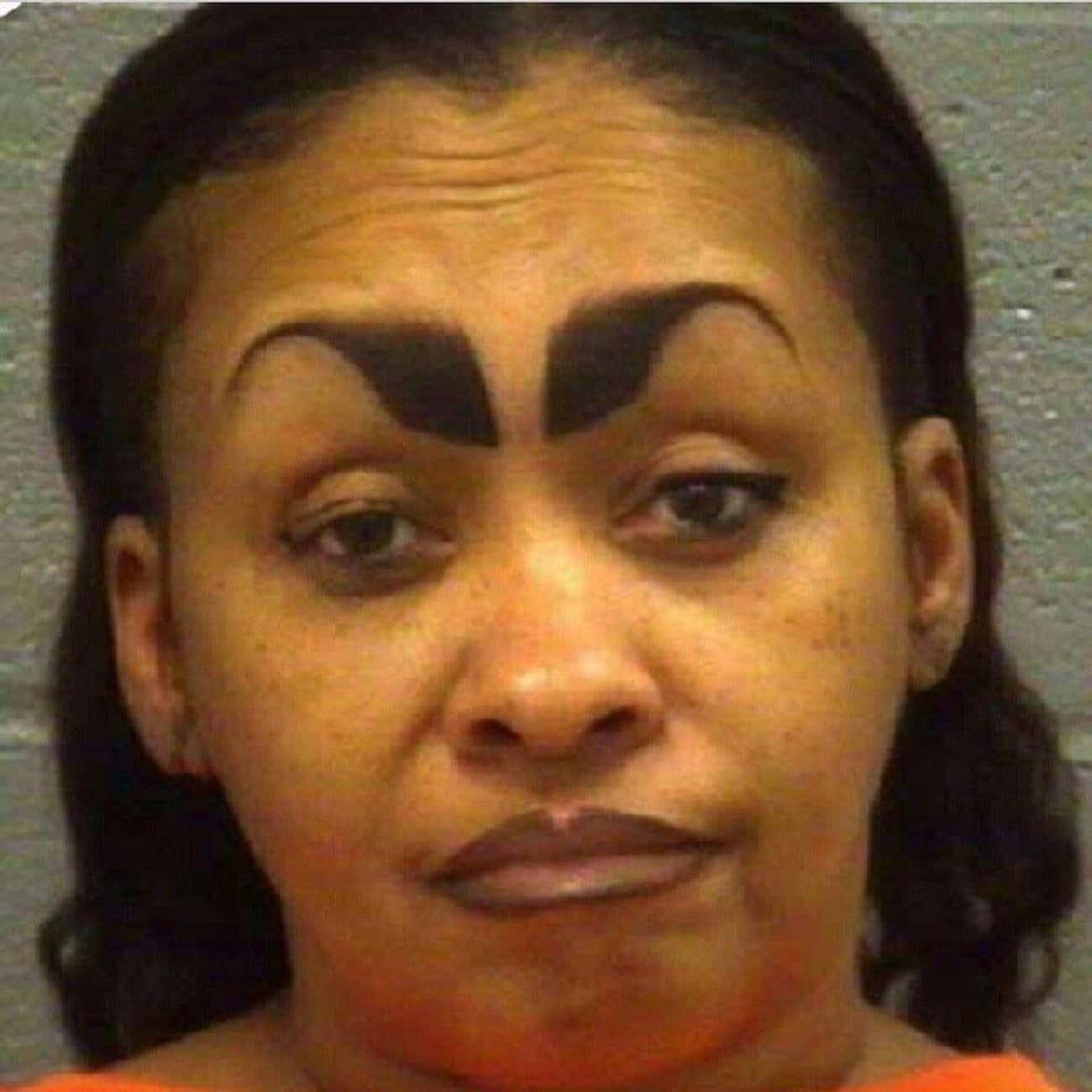 You And Your Eyebrows Are All Under Arrest