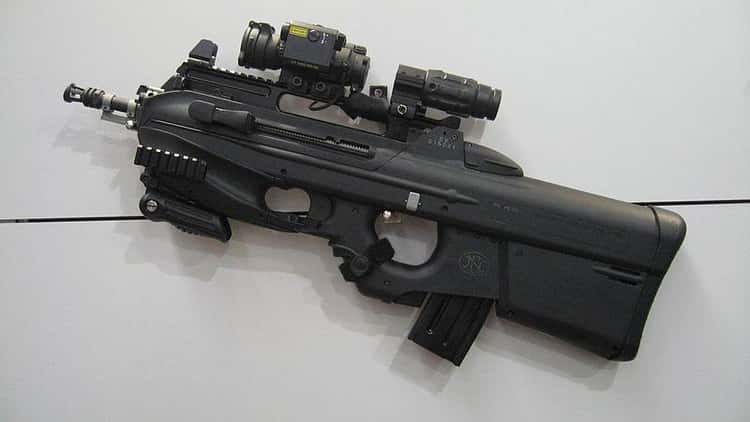 real futuristic assault rifles