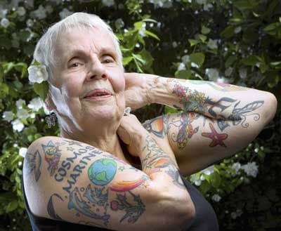 Queen Grandmum Of The Flower Children