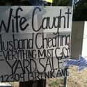 Come for the Drama, Stay for the Bargains! on Random Hilarious Yard Signs You Wish Your Neighbors Had