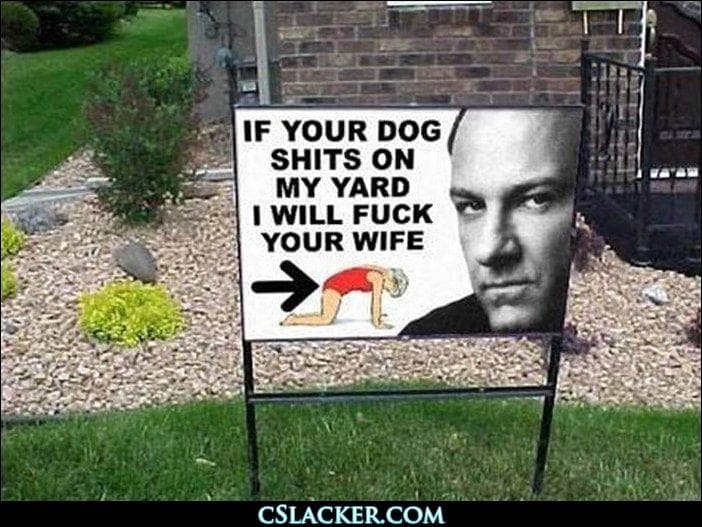 Random Hilarious Yard Signs You Wish Your Neighbors Had Best Random Tools