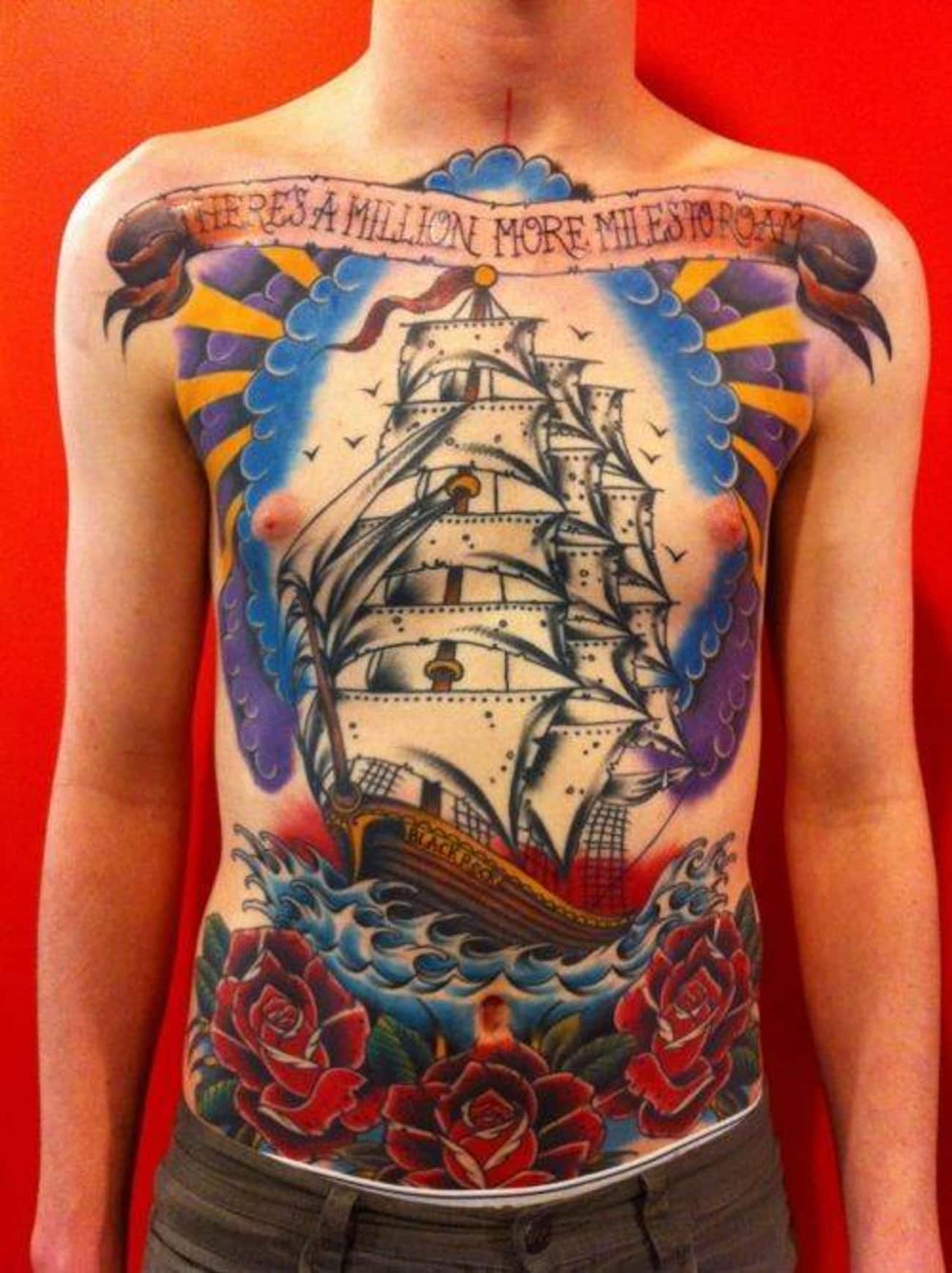 Татуировки на морскую тематику