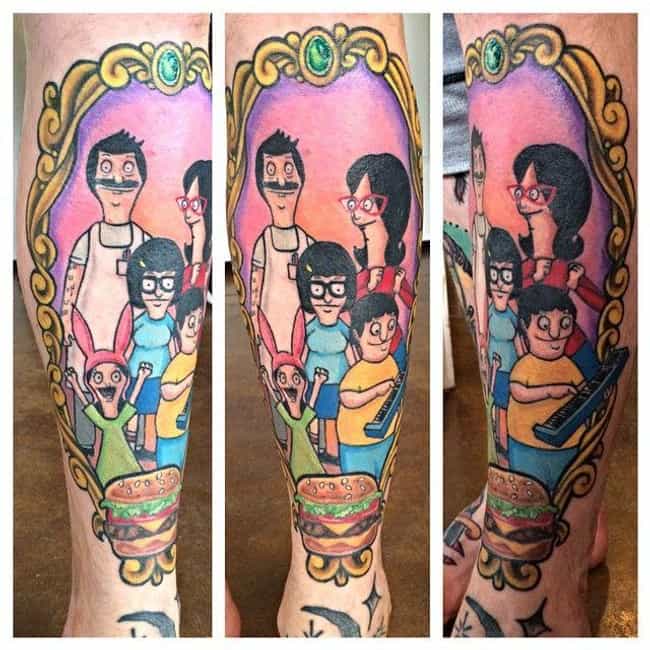 bob belcher tattoo