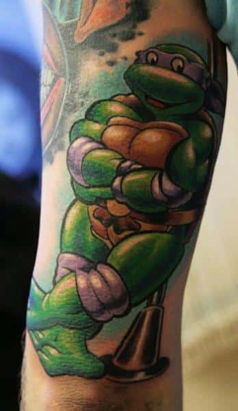 tmnt turtles in time game tattoo
