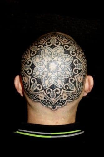Shaved Head Tattoos List Of Tattoo Ideas For Bald People