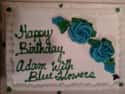Adam-With-Blue-Flowers on Random the Most Hilarious Literal Cake Decorations