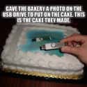 Did Derek Zoolander Bake This Cake? on Random the Most Hilarious Literal Cake Decorations