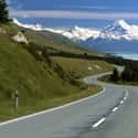 New Zealand's Southern Alps on Random Best Driving Roads in World