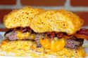This Delicious Mac N' Cheese Burger on Random Vomit-Inducing Photos Will Trigger Your Trypophobia