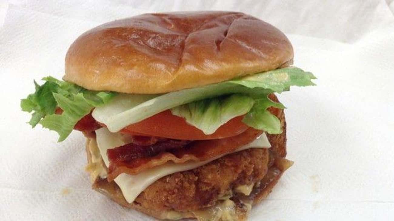 The Bacon Cluckhouse Burger