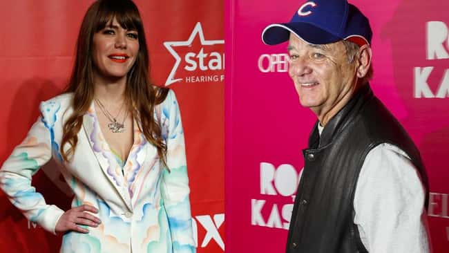 Bill Murray &amp; Jenny Lewis is listed (or ranked) 18 on the list 48 Famous Couples with Huge Age Differences