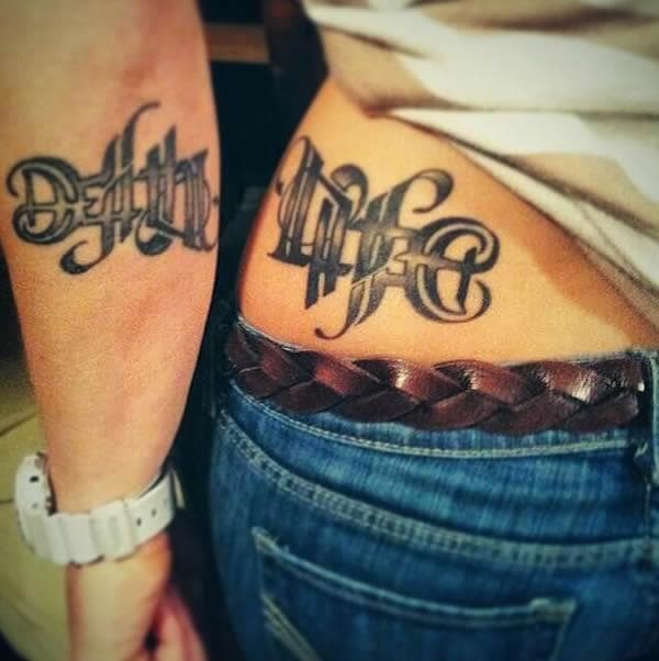 18 Insane Ambigram Tattoos That Are Reversible