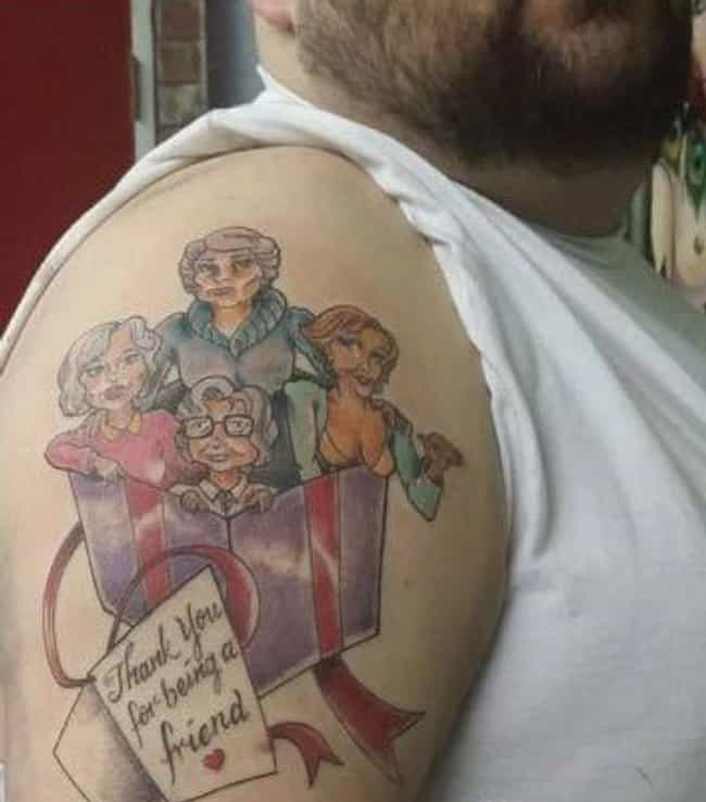 It Takes a Real Man to Rock a Golden Girls Bicep