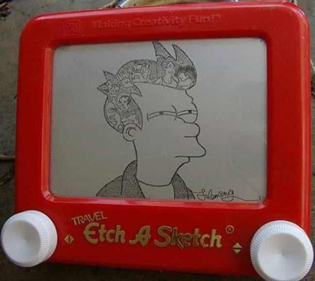 The 33 Craziest Etch  A Sketch  Drawings We ve Ever Seen