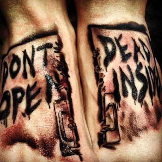 The Walking Dead Tattoo Ideas Cool Tattoos Inspired By The Walking Dead