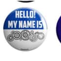 1" Mini Pinback Button Set on Random Doctor Who Gifts You Didn't Know Existed